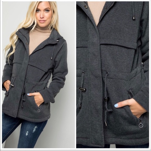 NEW‼️CAMEL FLEECE ANORAK ZIPPER- Sweater - Picture 7 of 7